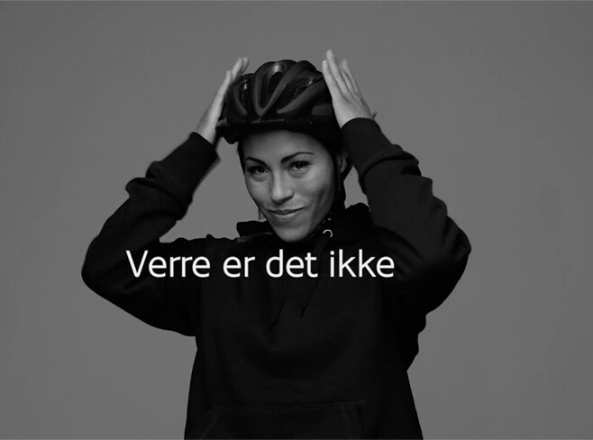 Trygg Trafikk / Cecilia Brækhus