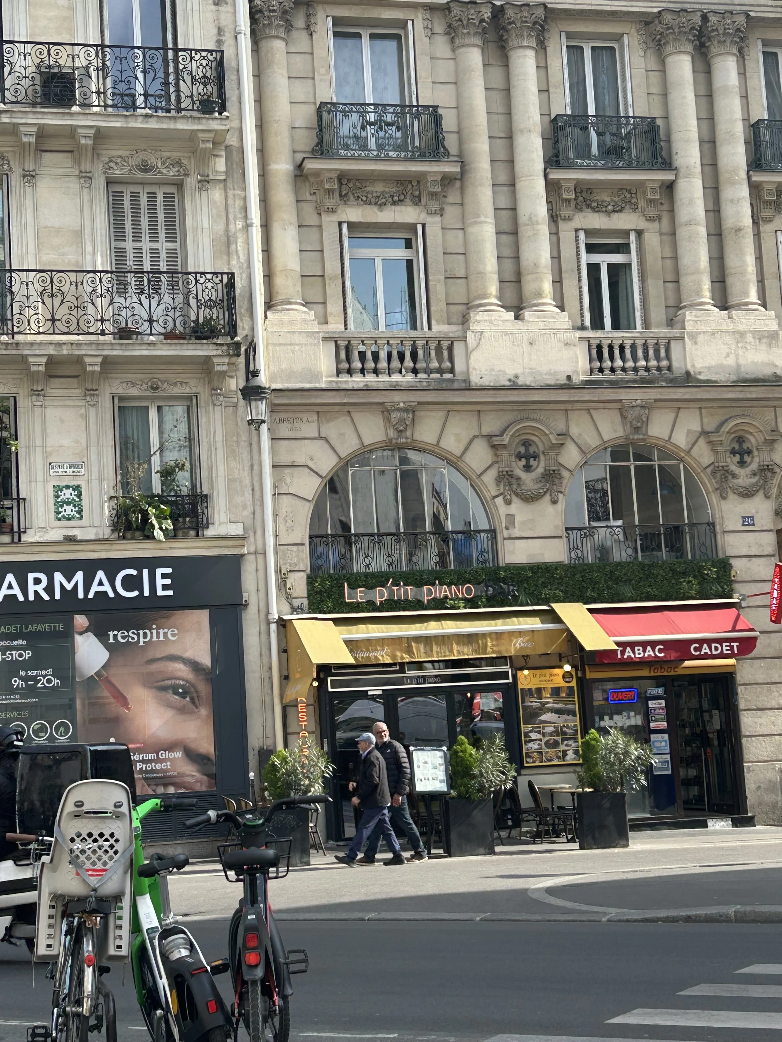 Shops on Rue La Fayette