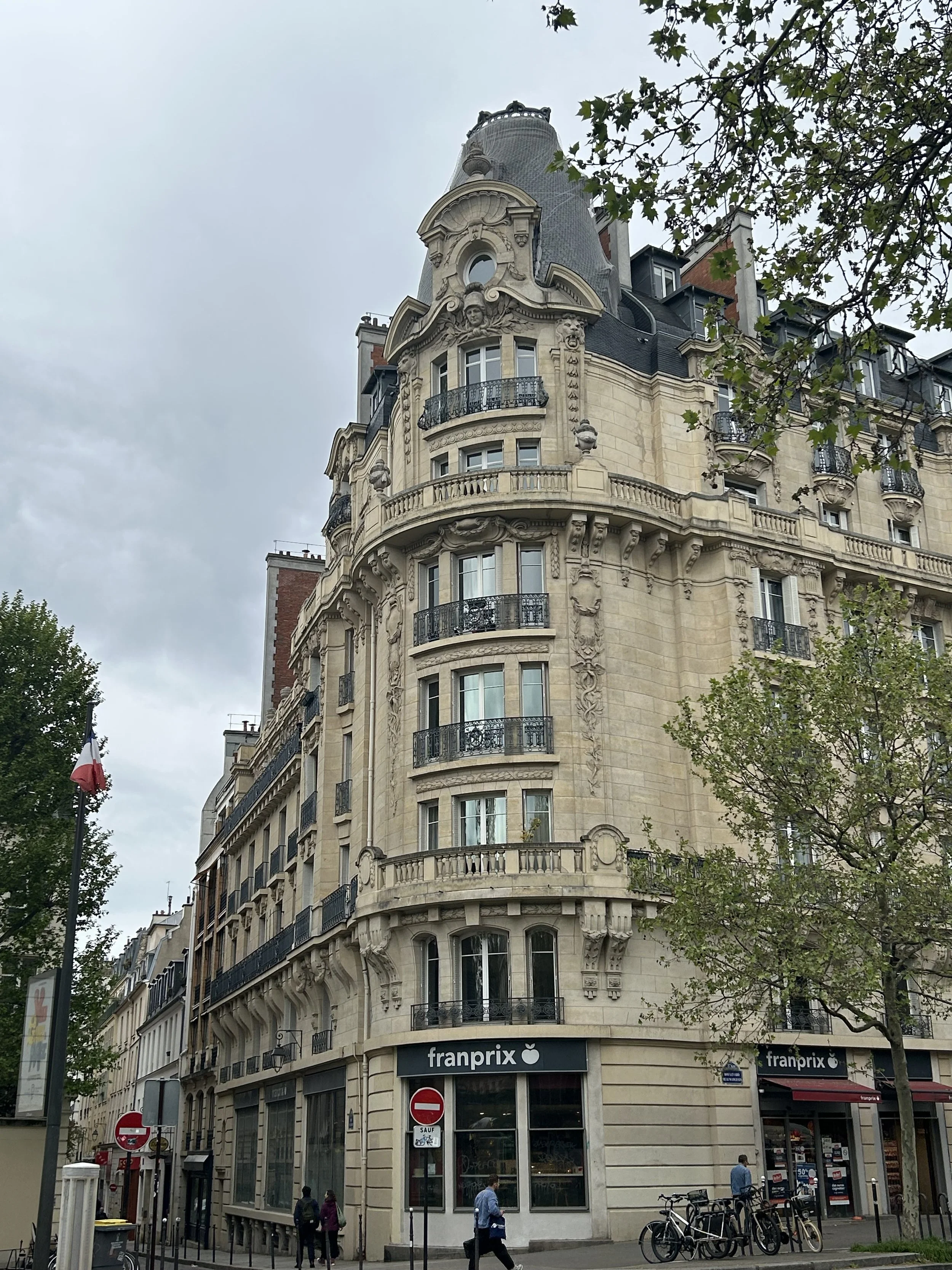 Ornate Haussmann Building