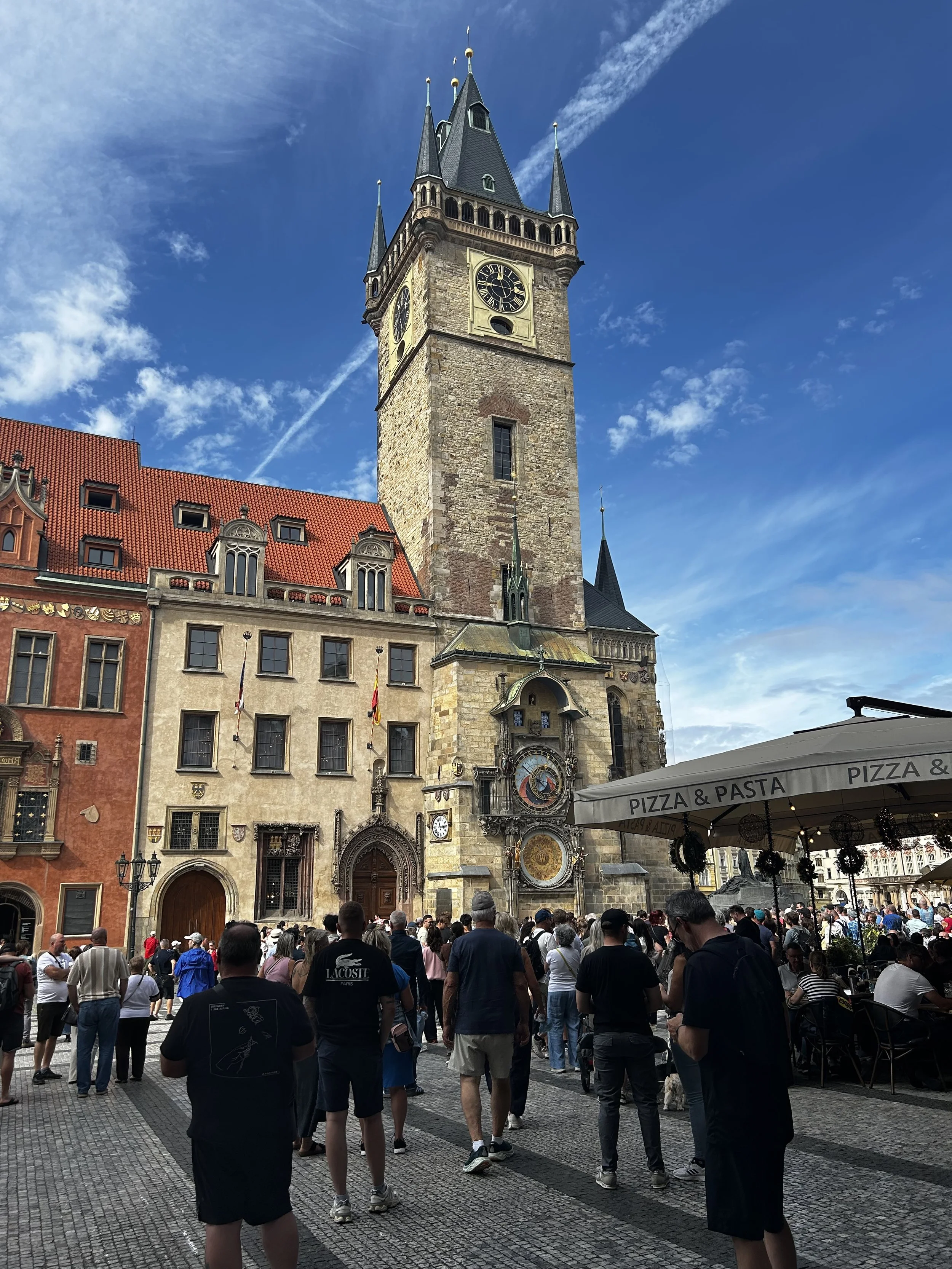 Town Hall Old Town Square Prague in Summer