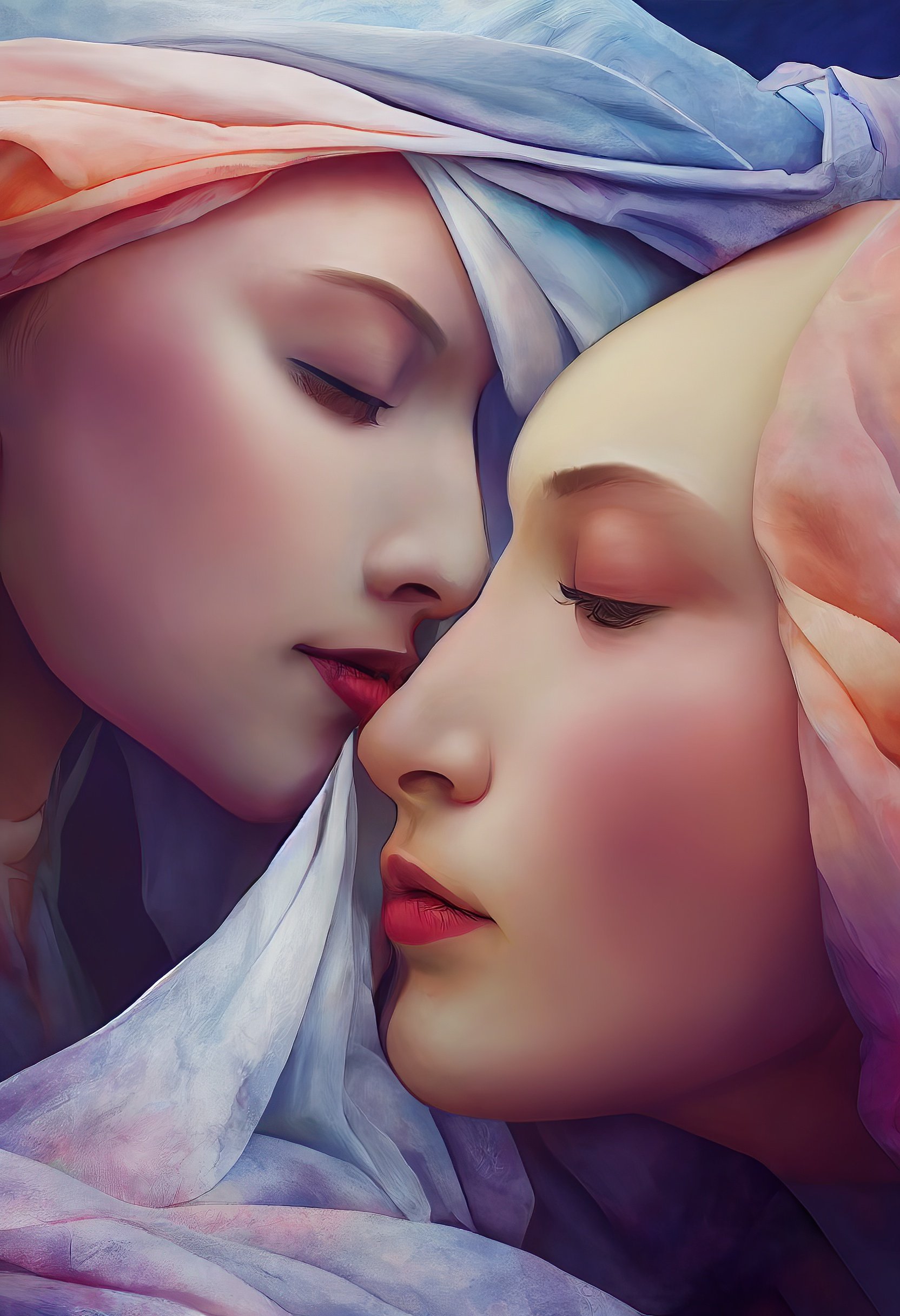 justinfarrar_two_female_bed_sheet_faces_kiss_cloth_intertwined__25d82a11-ac6d-4b05-99c9-488aa0dd6c55-DeNoiseAI-standard.jpg