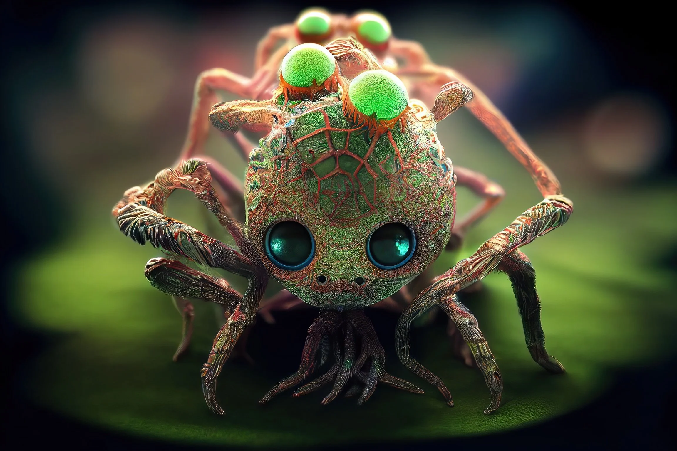 justinfarrar_alien_spider_creature_viridian_jungle_floor_Naoto__c8b3223c-0e8a-47b8-a806-b84be00a7136-DeNoiseAI-standard.jpg