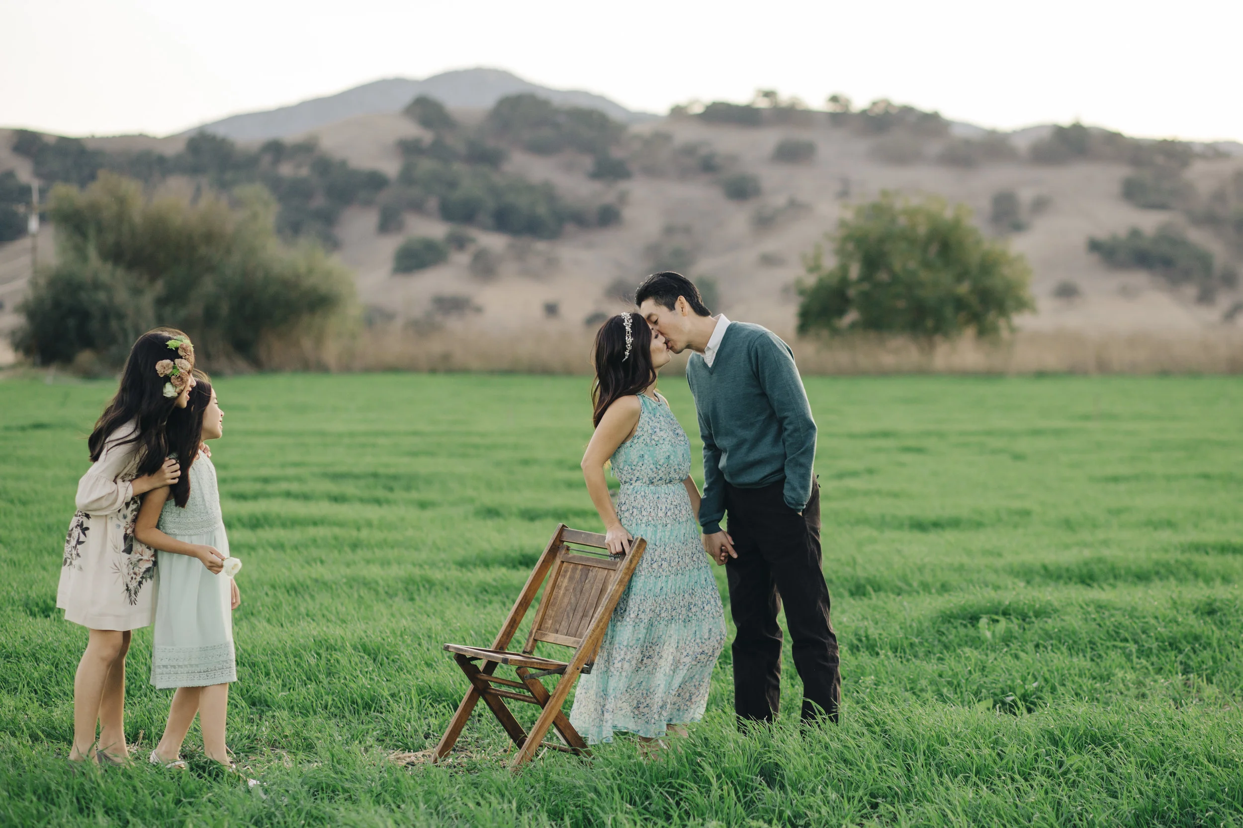 San Jose Family Session // Golden Hour at the Field