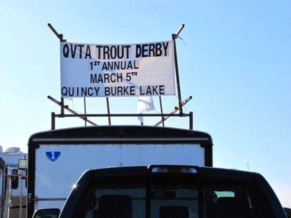 QVTA Trout Derby banner