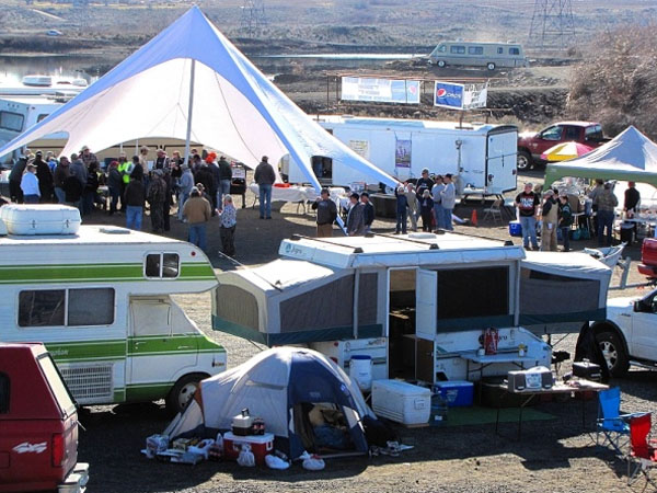 Tent site