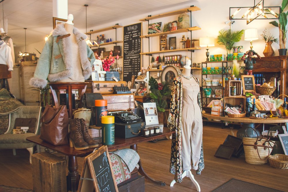 Inside The Mercantile at A Whole World of Good