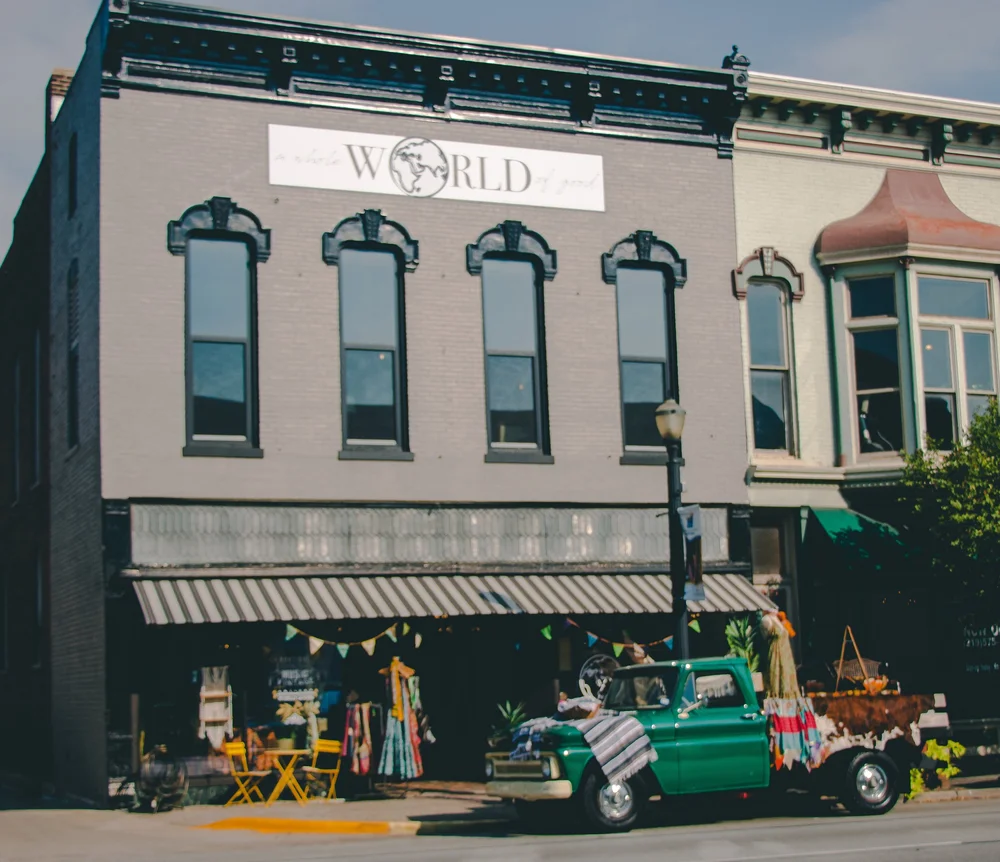Inside The Mercantile at A Whole World of Good