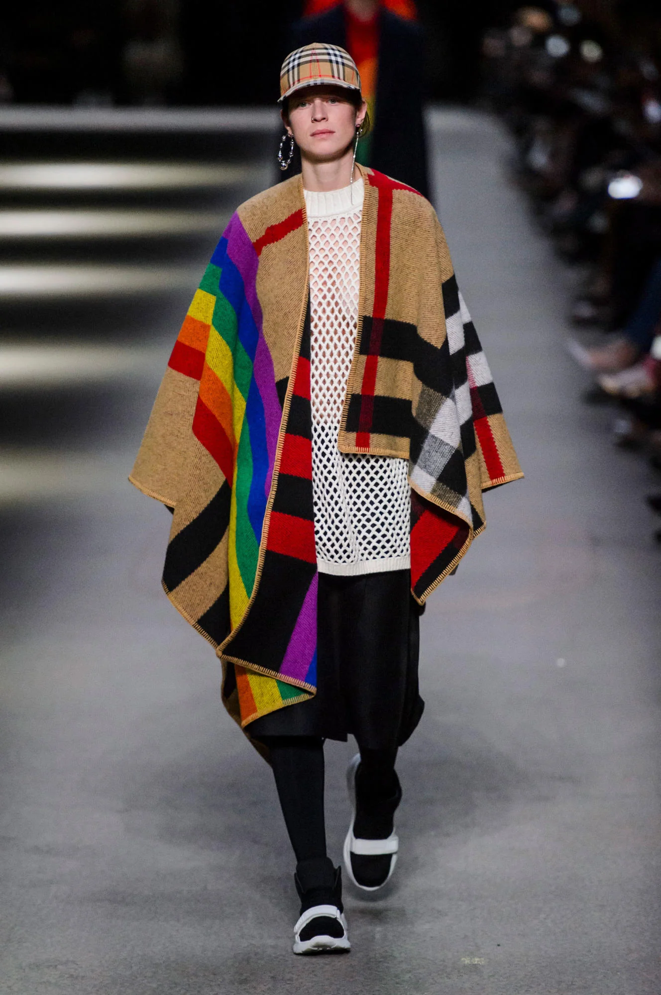 Burberry Runway F/W18. Image: Imaxtree.