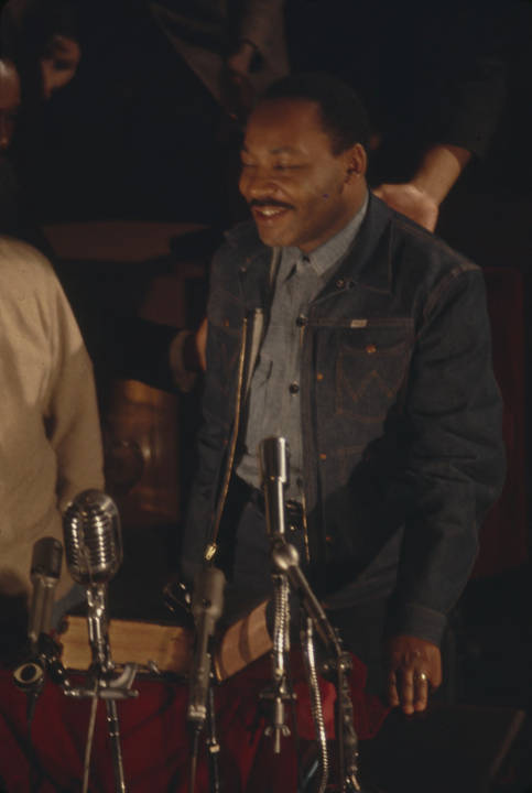 Martin Luther King in 1967. Image via: thought.remixer.xtra