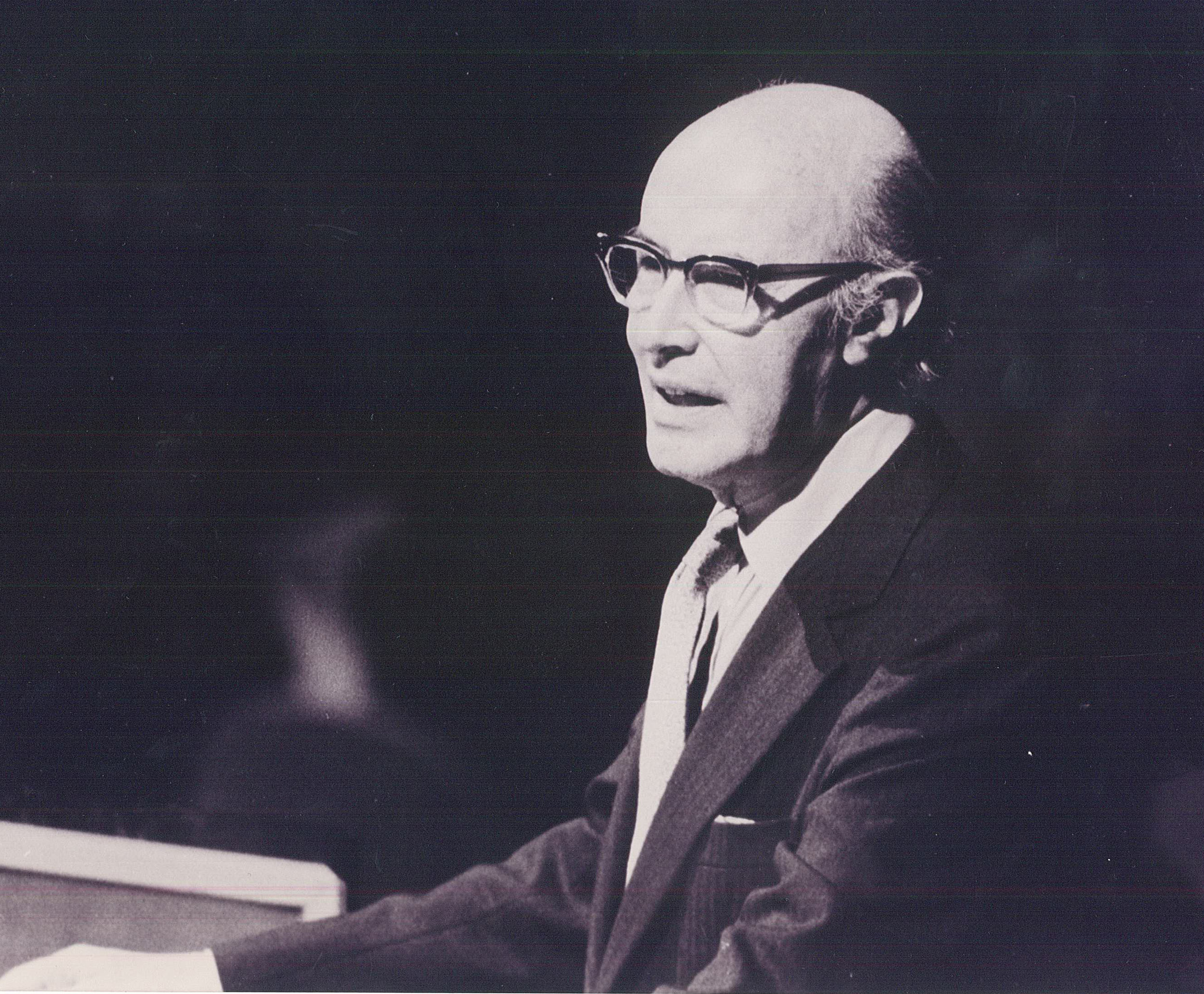 Ambassador Emeritus Alfonso García Robles, Nobel Peace Prize (1982) / Photo Credit: OPANAL