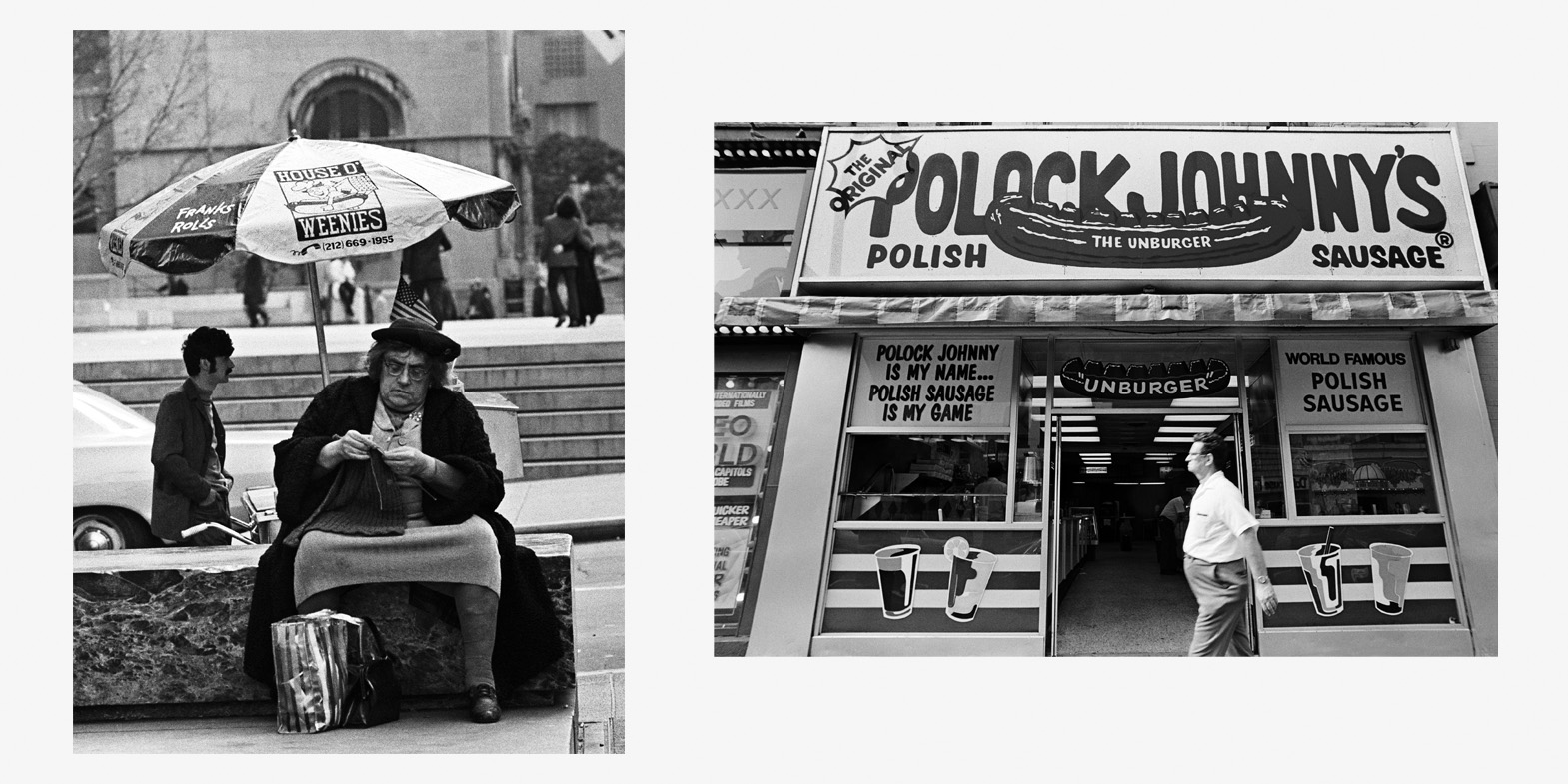 House of Weenies New York 1980 | Polock Johnny’s Maryland 1981 Copyright © Mark Chester