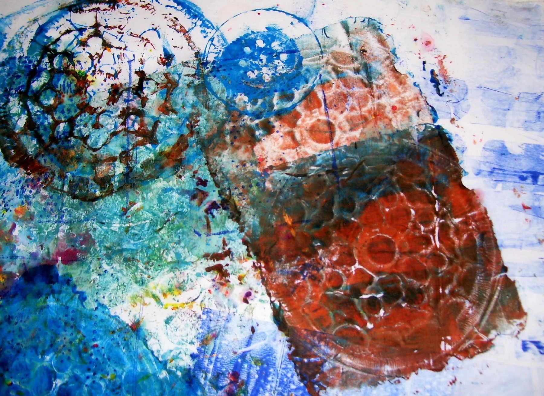 Adventures in Gelatin Plate Printing
