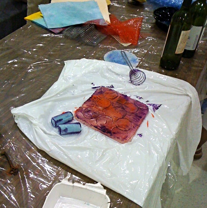 Playful Patterning with Fabric Paints