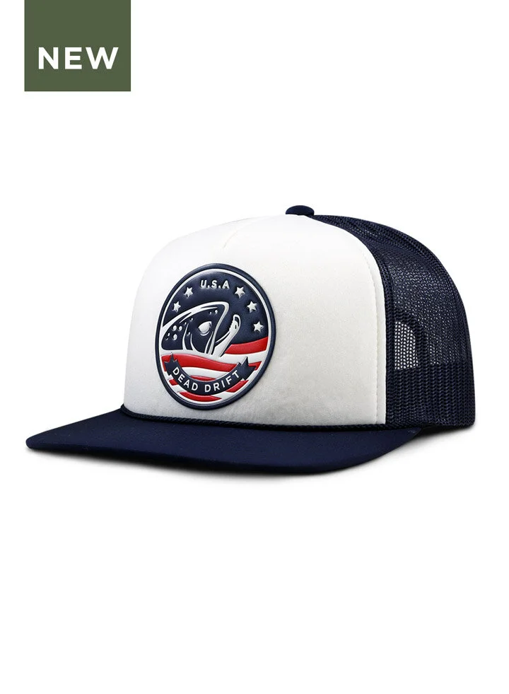 dead drift fly fishing hat