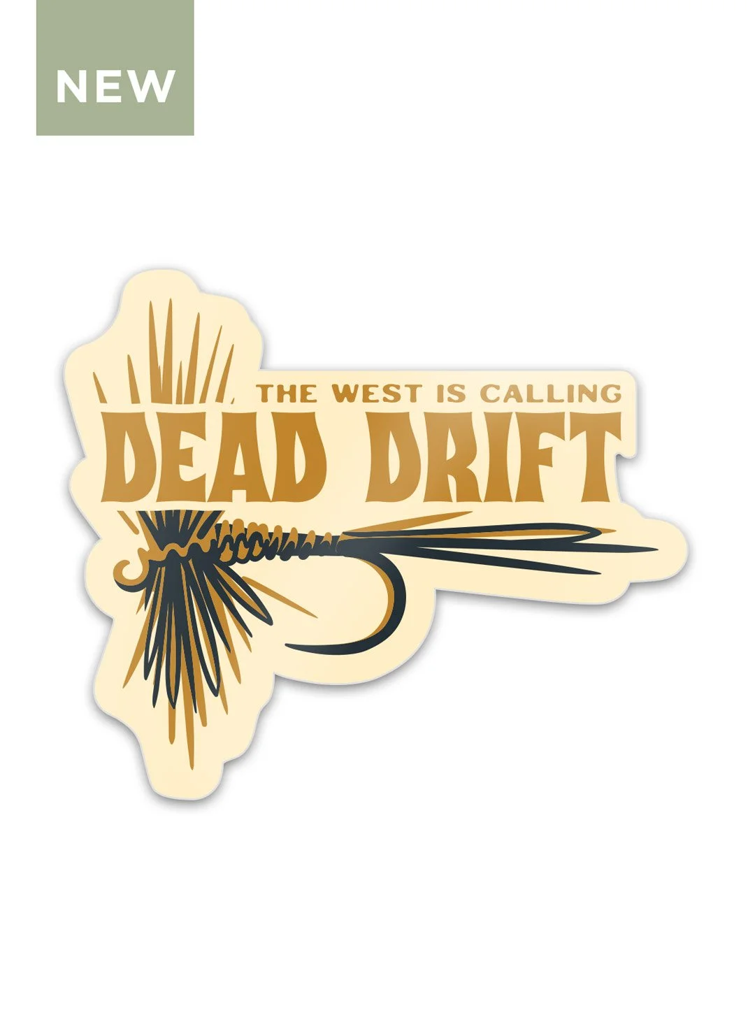 Adams Fly Fishing Sticker