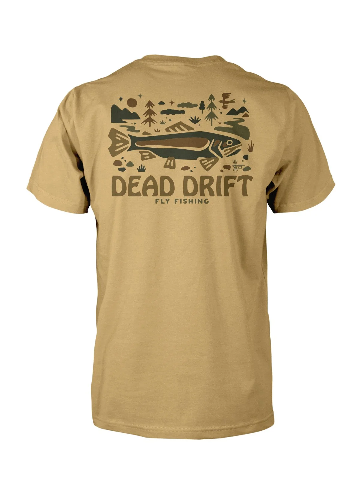 Great Outdoors Tee Mustard