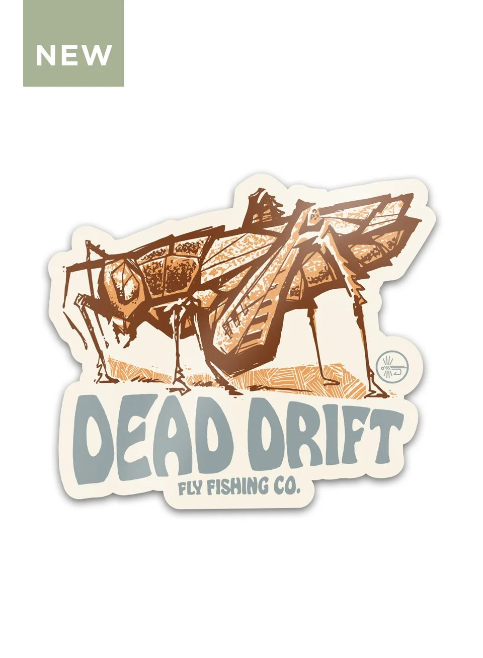 Weed Hopper Sticker