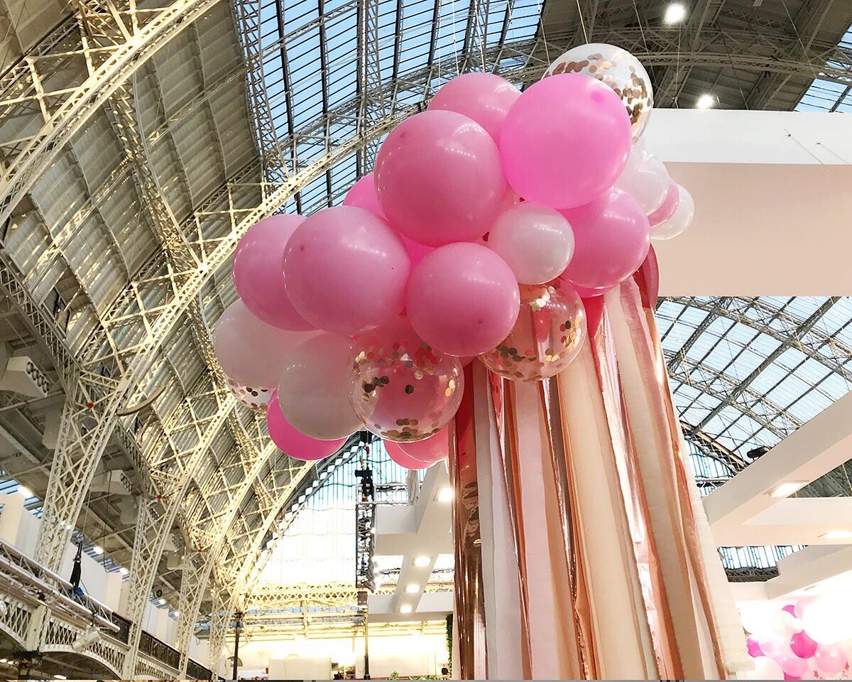Balloons at Top Drawer, the UK&rsquo;s leading lifestyle trade event, London Olympia #topdrawer2020 #topdrawerlondon #london #olympialondon #balloons