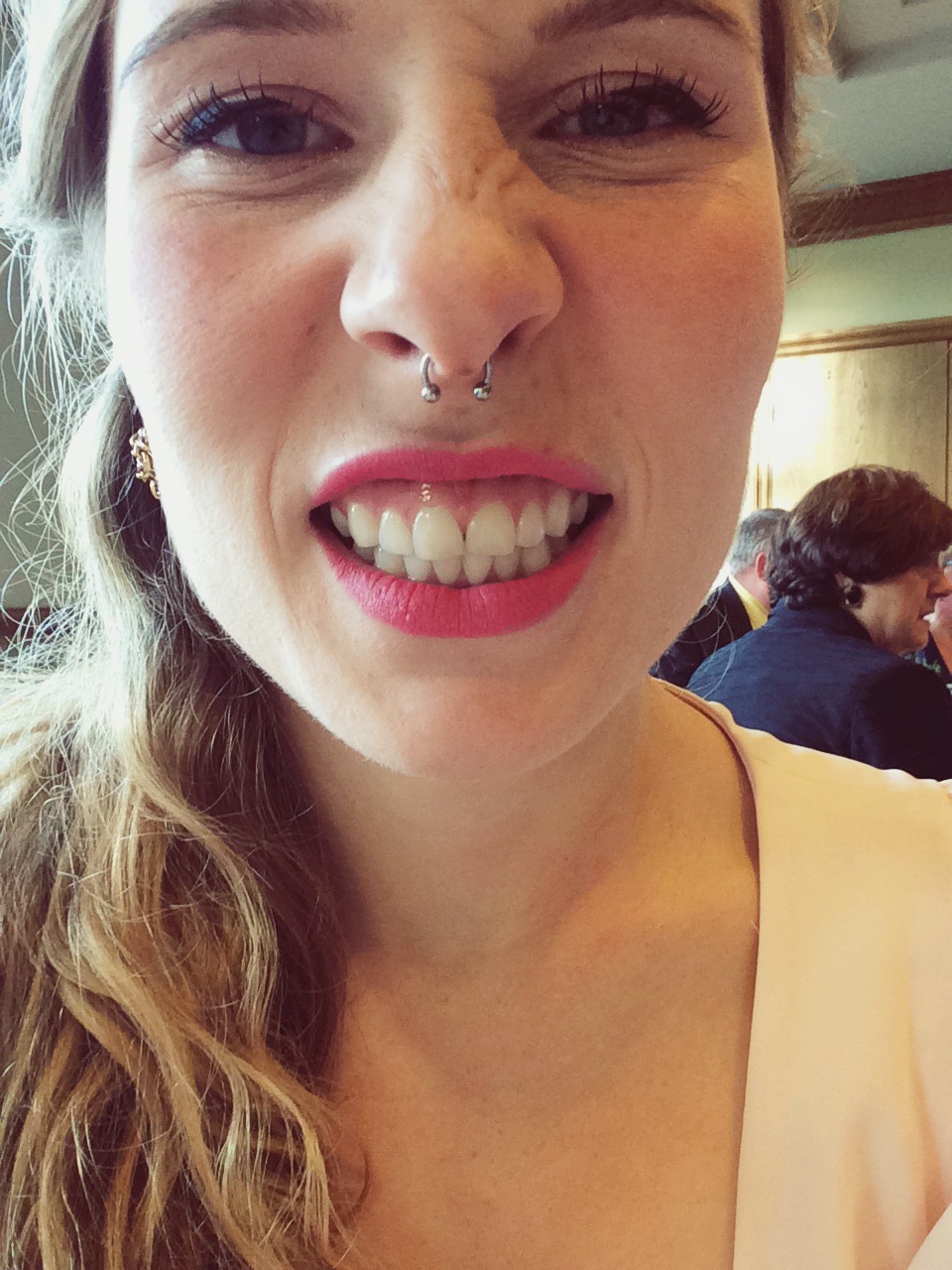 Would a wedding be complete without a selfie? DIDN'T THINK SO.