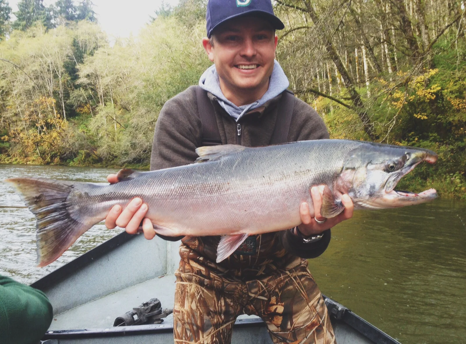 Brother Evan caught a big one!