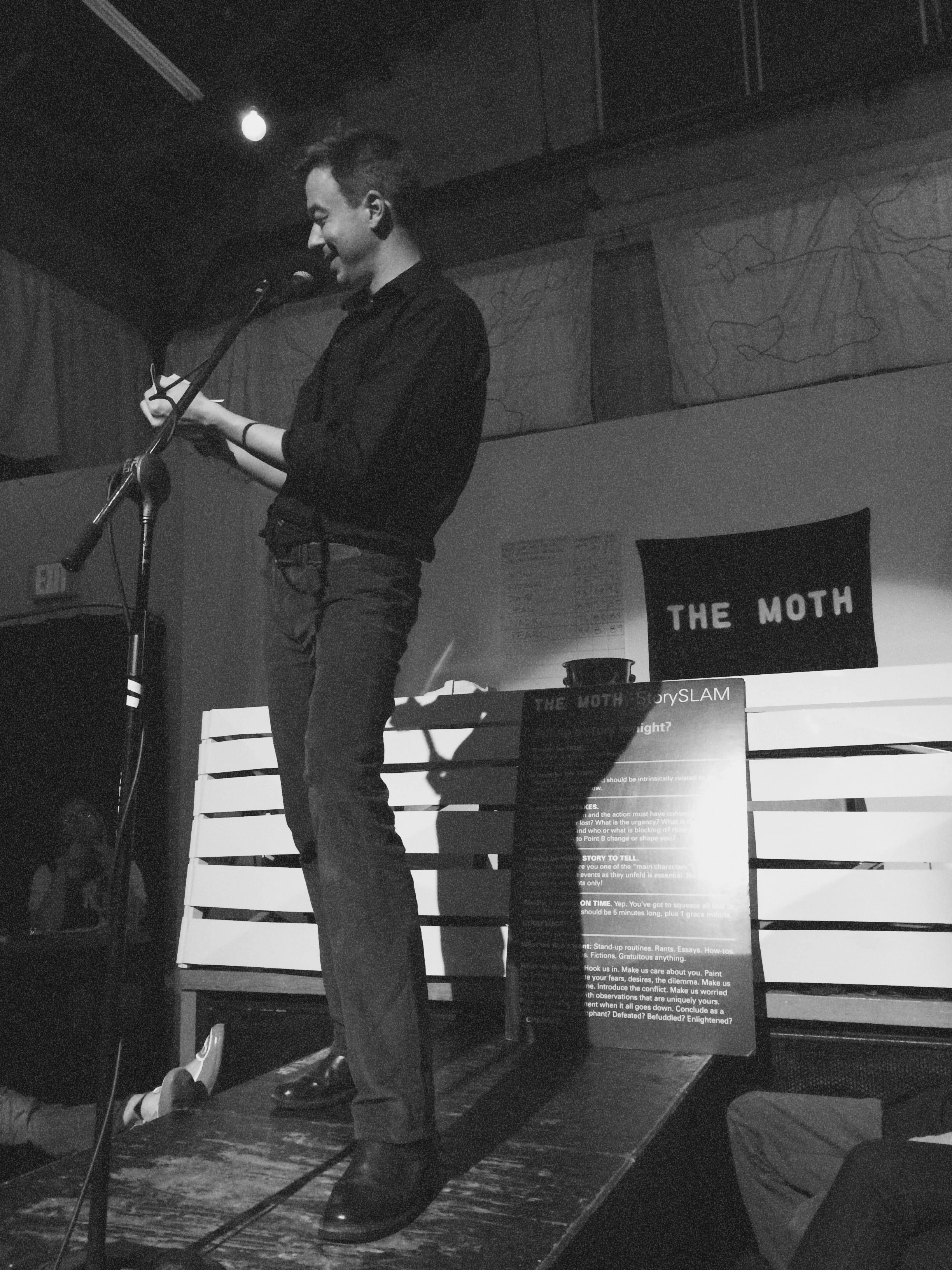 Storytelling at The Moth!