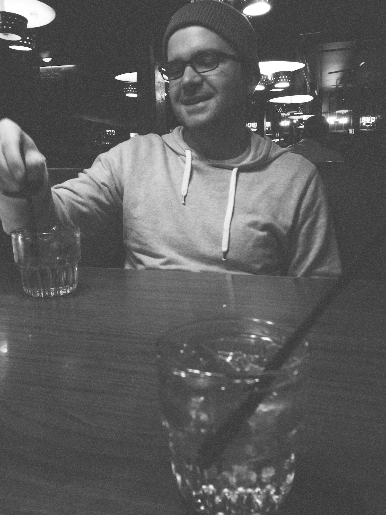 Marsh and I met up with Torin at Big Mario's , a local Seattle pizza joint!