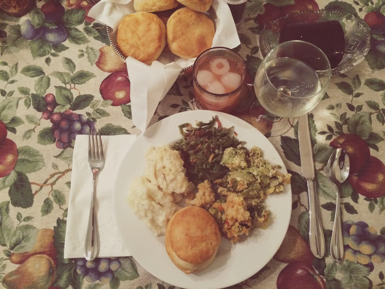My Thanksgiving meal