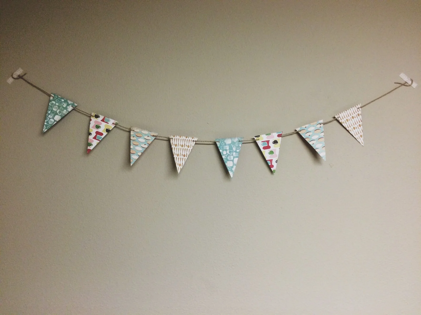 Can a house have too many banners? (Lani and I don't think so...)