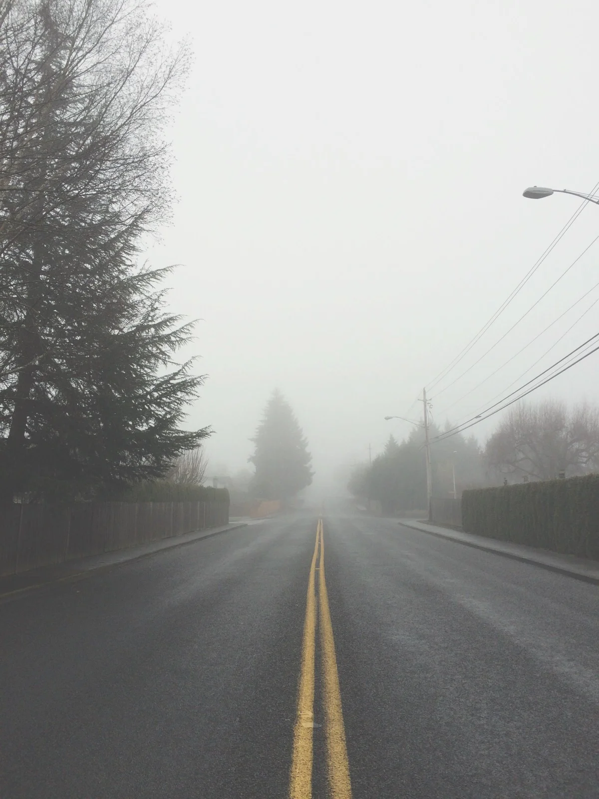Fog in the hood