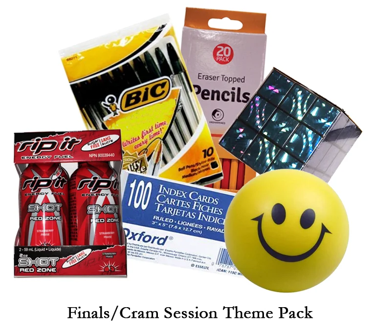 Finals/Cram Session Theme Pack - add $8.95