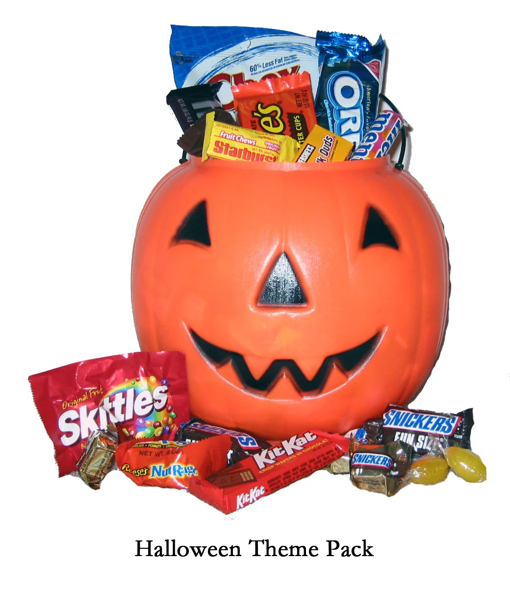 Halloween Theme pack - add $6.95