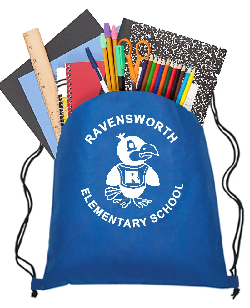 drawstring back pack with supplies-ravensworth-wh.jpg