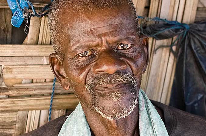 A Guinean man named Wonbin. Read the story about how Gospel Outreach impacted his life on their website at goaim1.org .