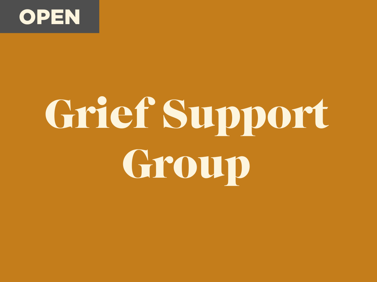 Grief Support Group (Copy)