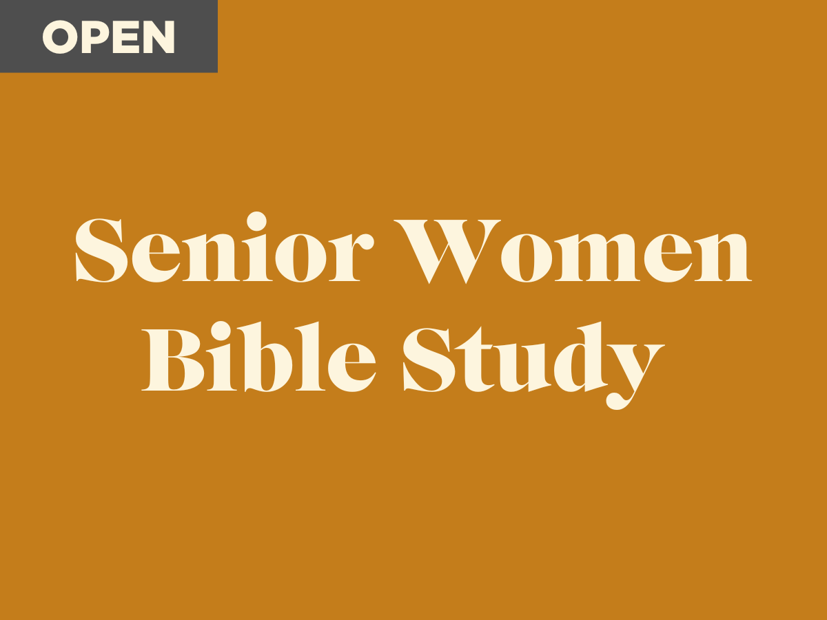 Senior Women Bible Study