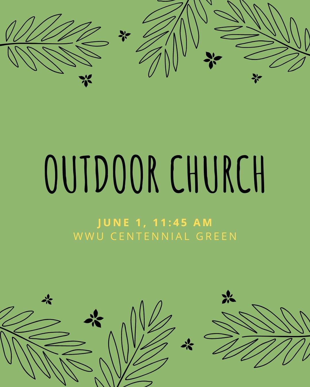Plan to join us on June 1st at 11:45 am at Centennial Green!