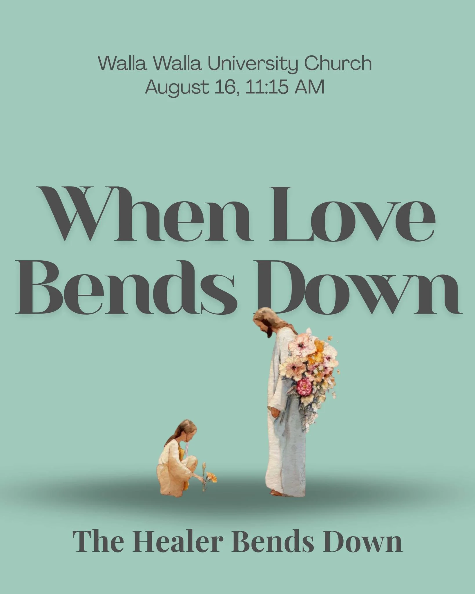 Join us this Sabbath ⛪️ for the message &ldquo;When Love Bends Down &ndash; The Healer Bends Down.&rdquo; All are welcome! ✨