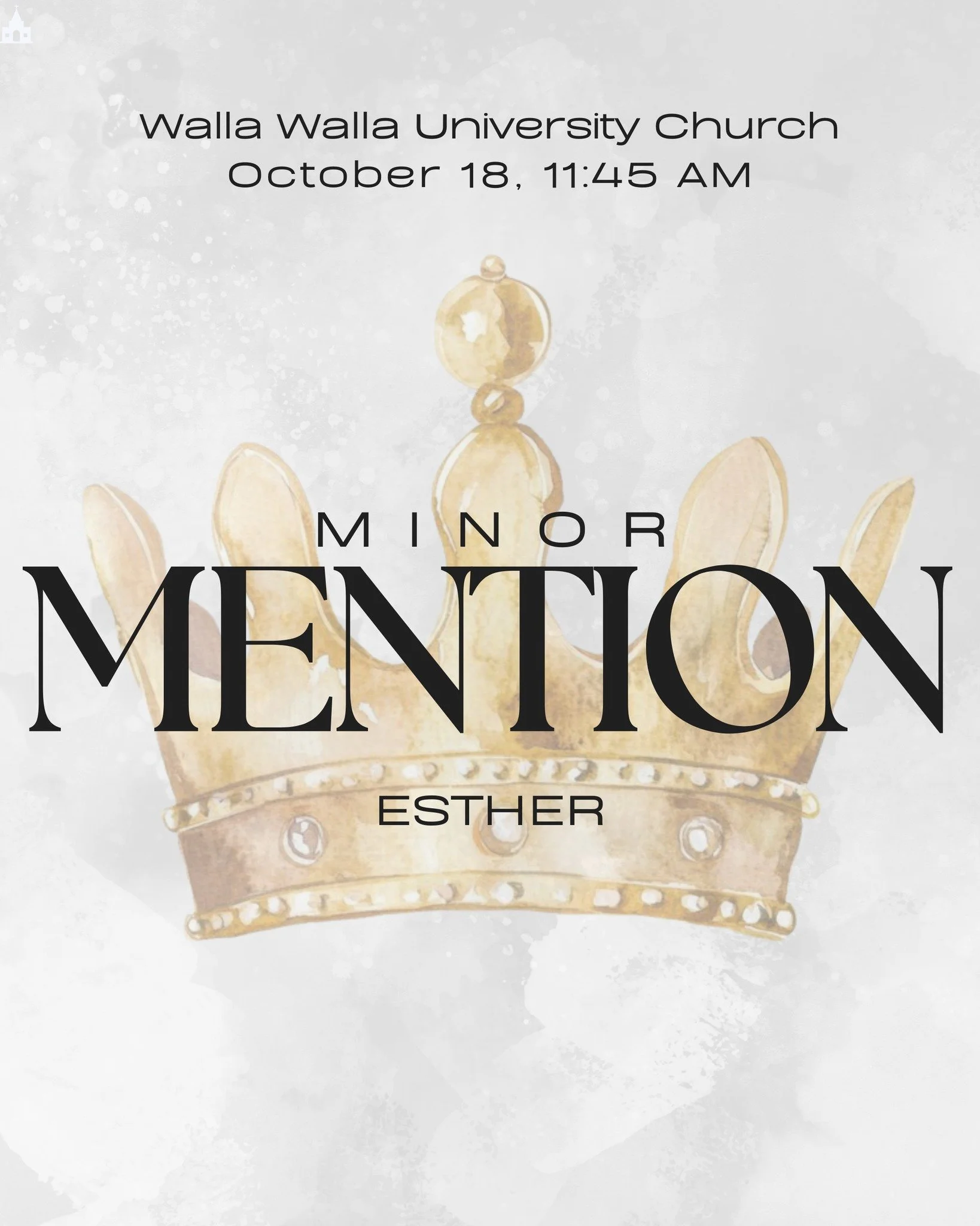 Join us this Sabbath as we continue our sermon series “Minor Mention” with the story of Esther — a powerful reminder of courage, faith, and God’s purpose even when we may seem unseen. β¨π