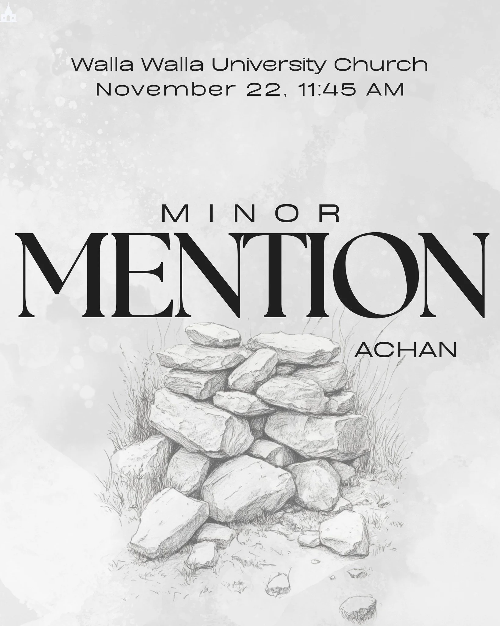 Join us this Sabbath for the final message of our Minor Mention series, as we look at the story of Achan &mdash; a powerful reminder of how even small decisions can shape our path. 📖