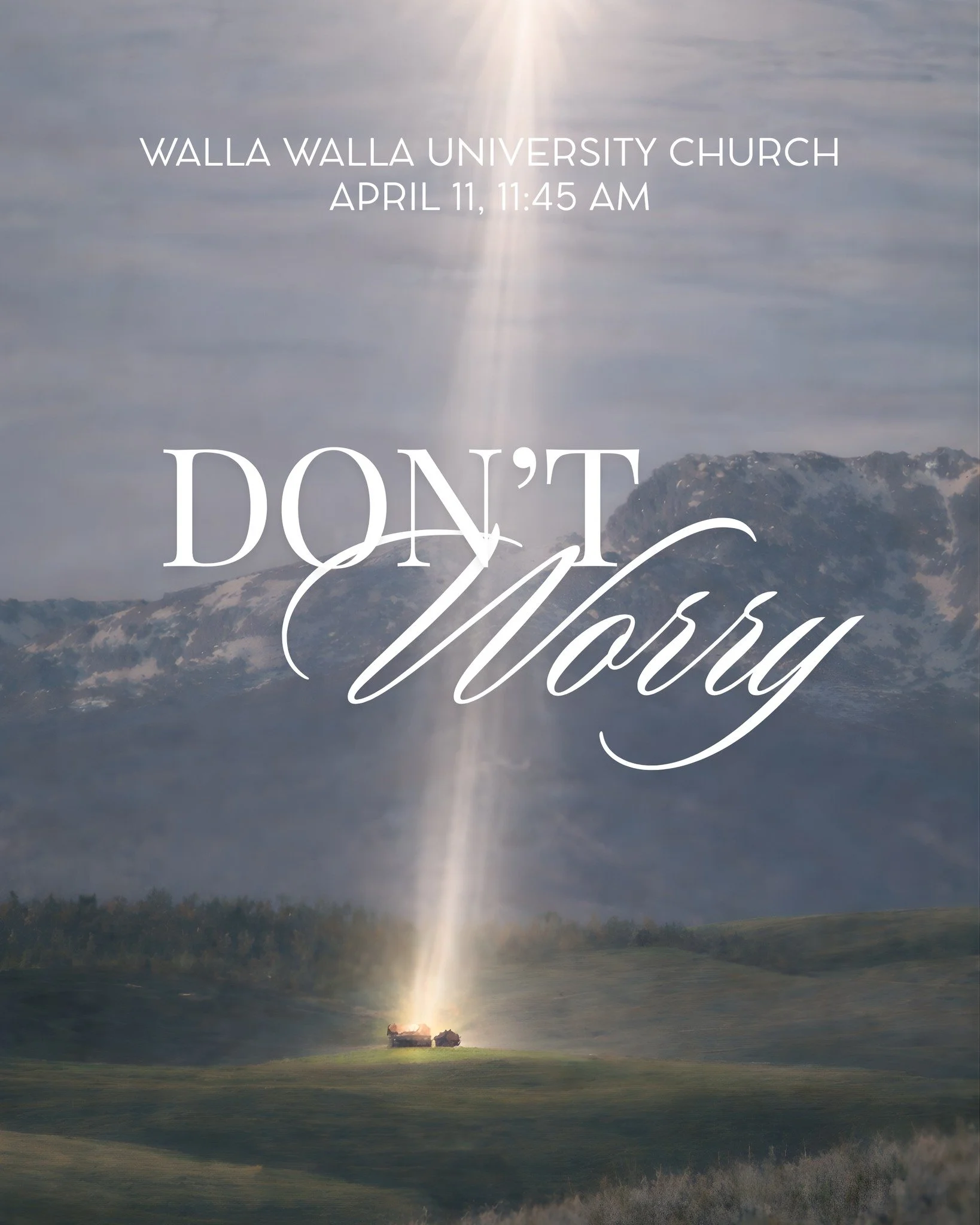 Join us this Sabbath ✨
Lay your worries down and find peace in His presence. 🙌🏻