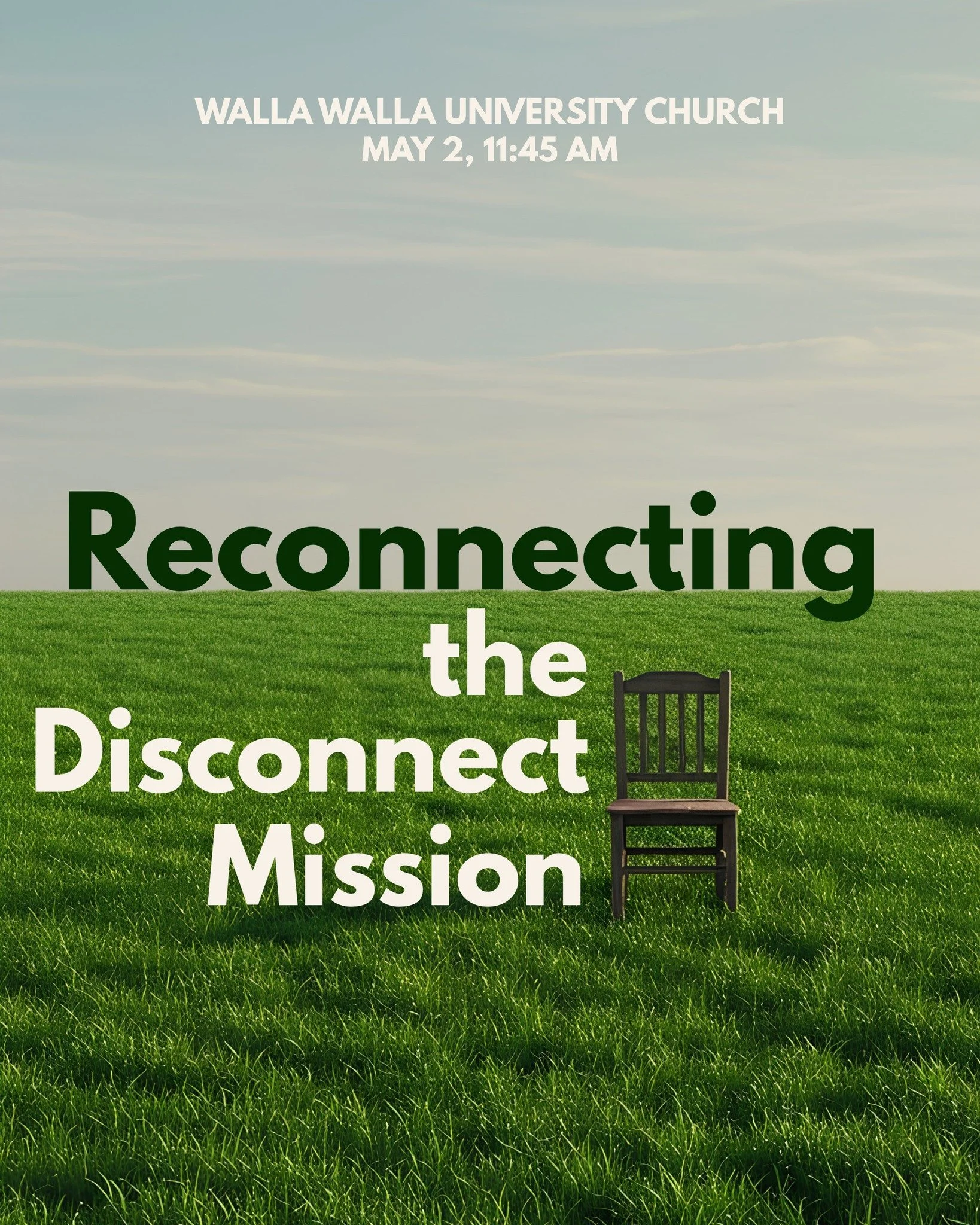 Join us this Sabbath as we explore Reconnecting the Disconnect Mission &mdash; a powerful message about restoring our connection with God and embracing our purpose in His mission. ✨