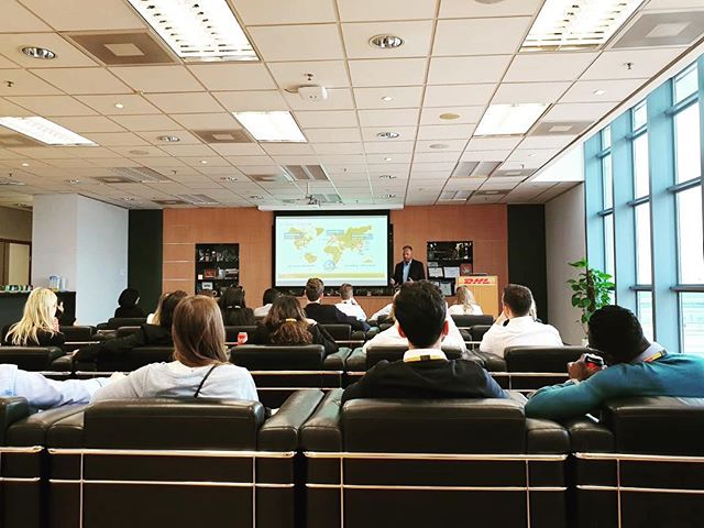 Imperial College Business School master students with DHL in Hong Kong exploring their massive logistics and supply network #globalimmersion #legacyventures #hongkongstudytour