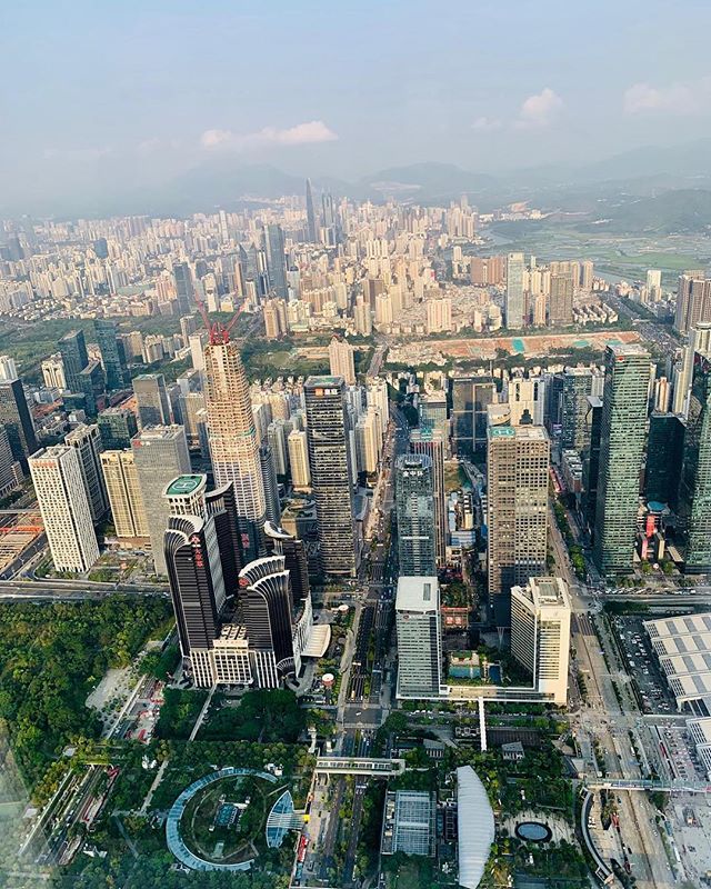 Stunning Shenzen view from the tallest building and #PingAn offices - the leading insurance company in China #globalimmersion #calichina #siliconvalleyofchina #legacyventures #shenzenstudytour