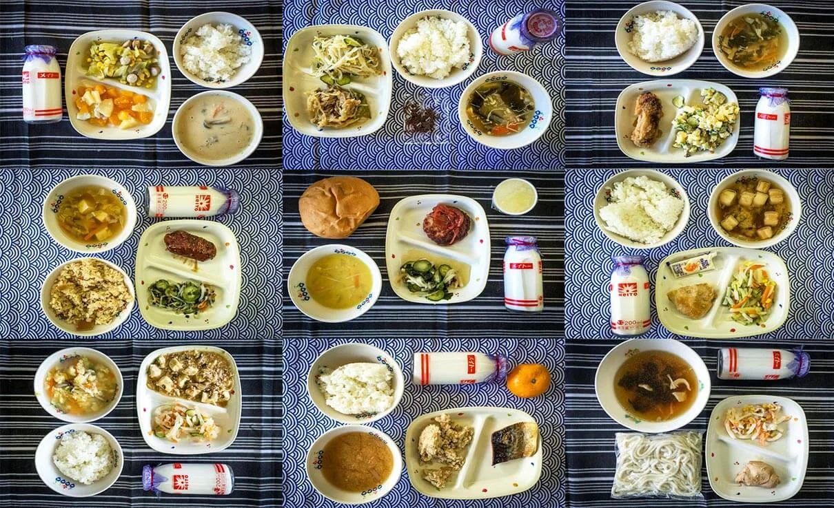 Japanese School Lunches 34 Day Menu Domo Daruma