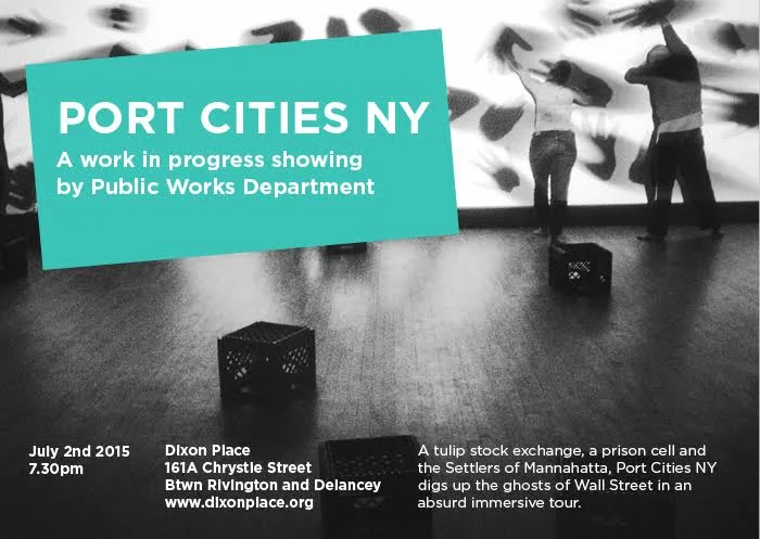 Developmental showing of Port Cities: NYC at Dixon Place