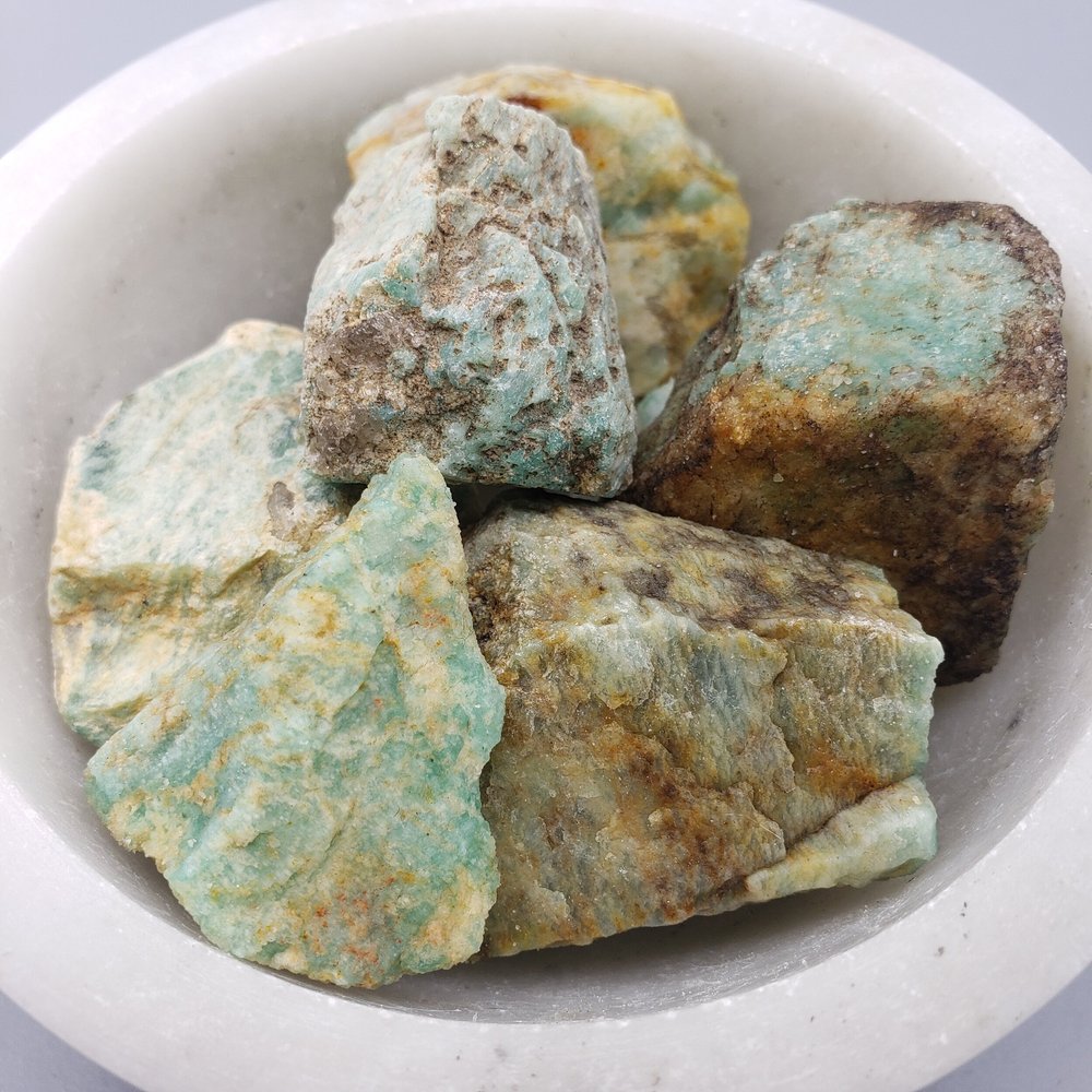 Amazonite Locally Sourced Natural Rough Stones Superior Life Energy Orgonite Crystalscustom Orgonite Crystal Jewelry Metaphysical Art