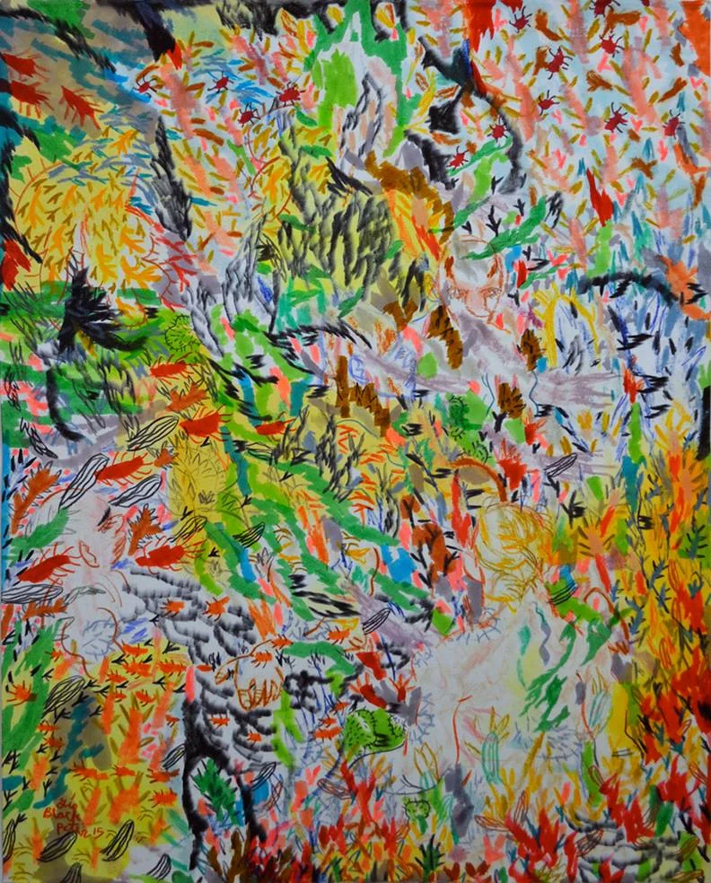 Seeding. Mixed media on archival paper. 2015