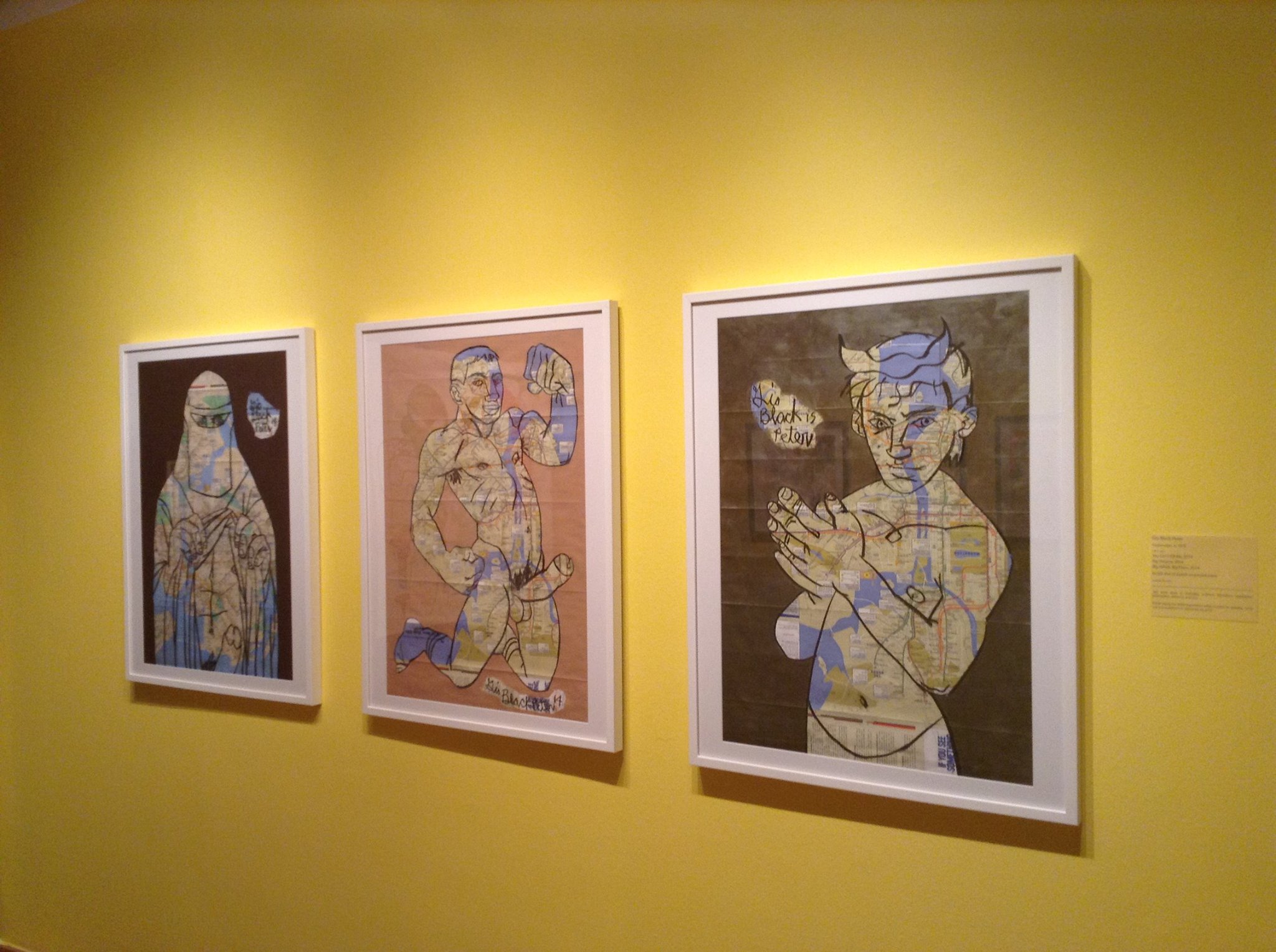 GBP @ INTERFACE group exhibition curated by Walt Cessna @ Leslie Lohman museum NYC