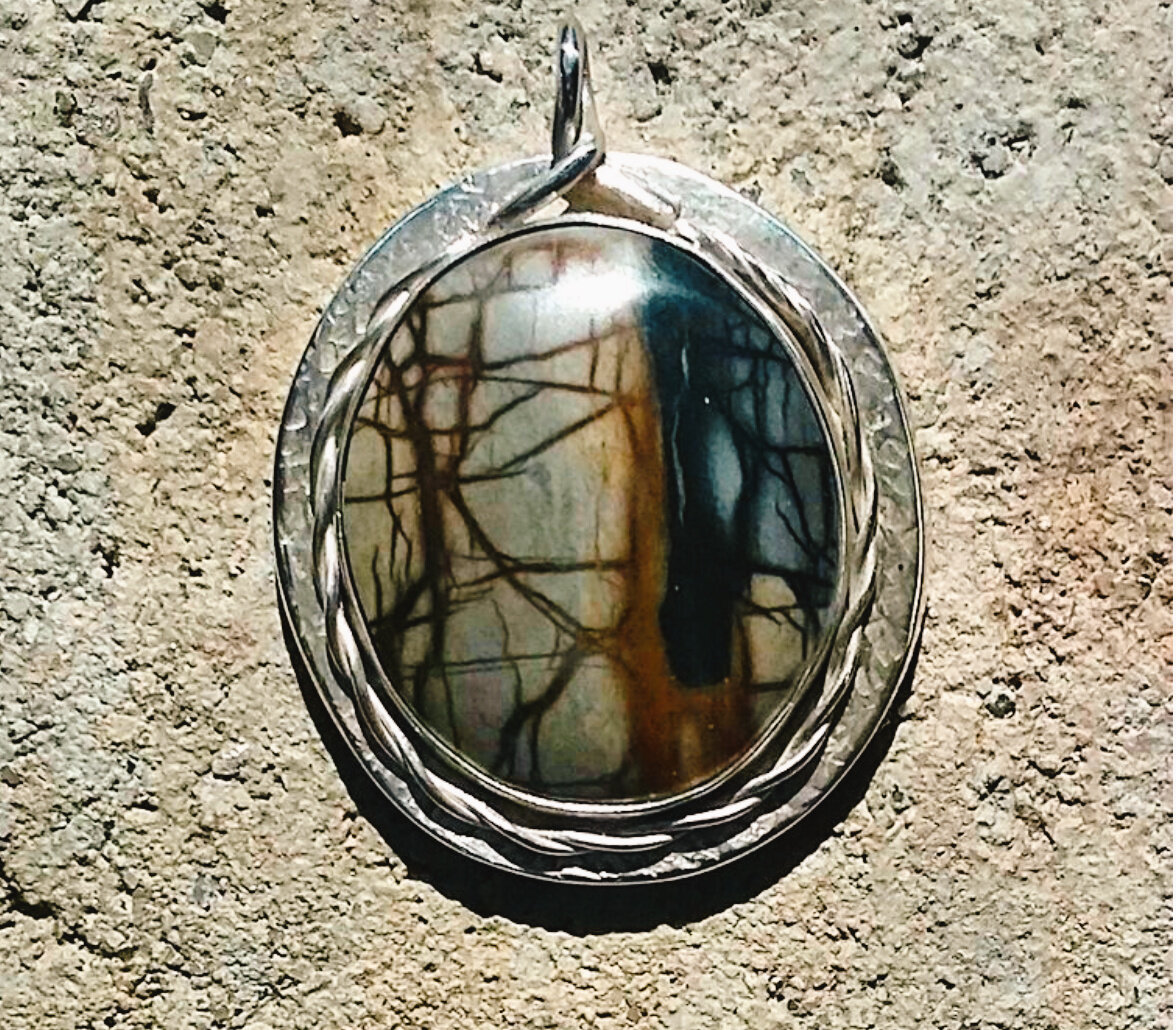 Pendant with Precious Stone