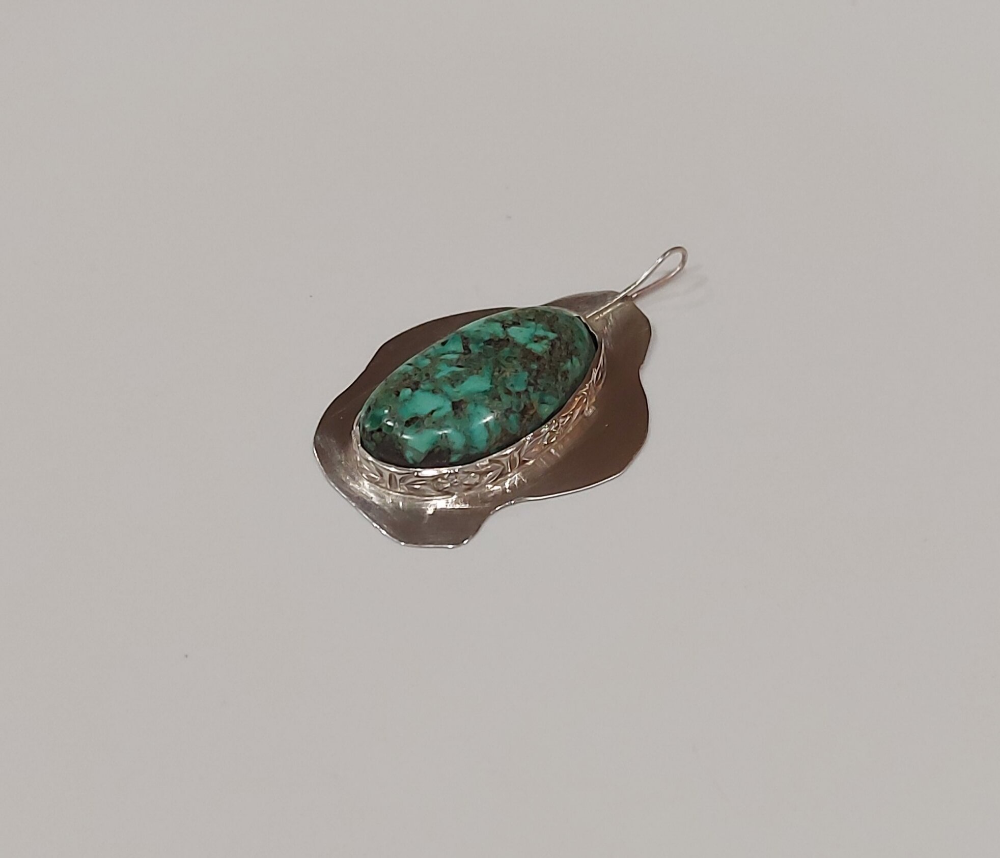 Turquoise/silver
